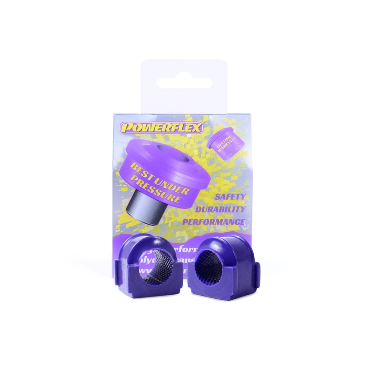 Silent bloc Powerflex Road support extérieur barre antiroulis avant Eibach 20.5mm Volkswagen Golf 1 (1973-1994) - PF-F85215205-2 - PFF85-215-20.5 - 5055676557193