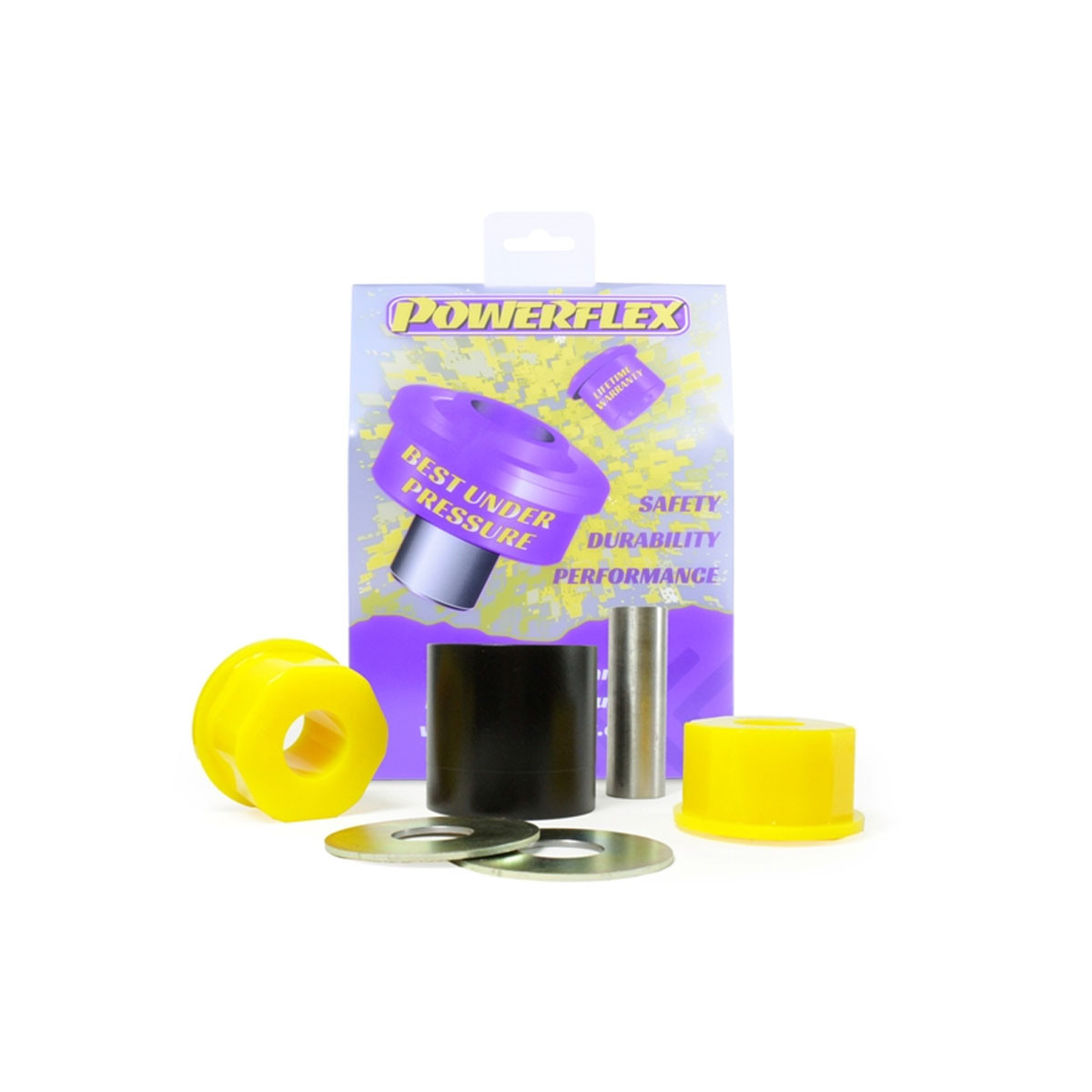 Silent bloc Powerflex Road support de moteur avant Porsche 987 Boxster (2005-2012) (1 pièce) - PF-R57820 - PFR57-820 - 5055676558022