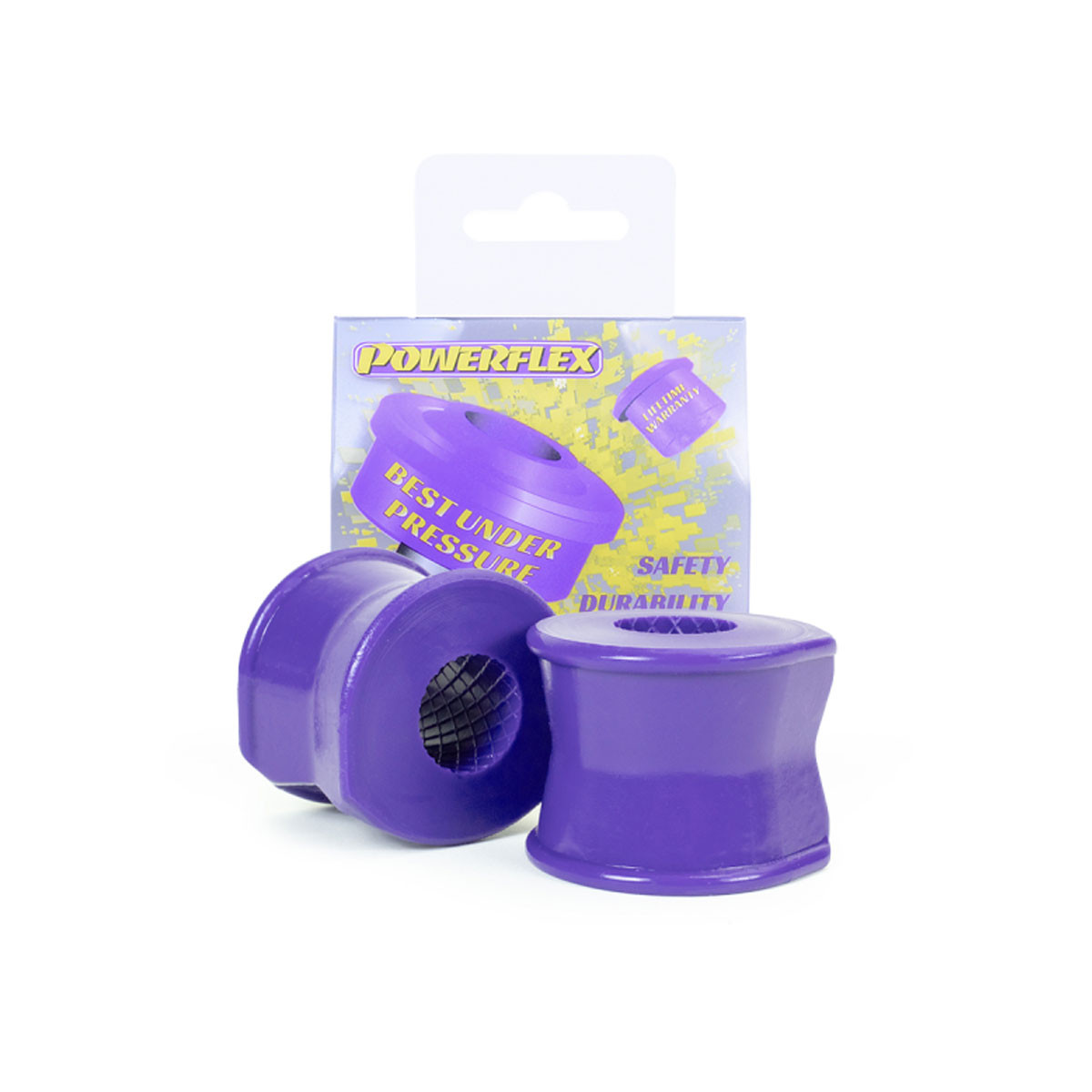Silent bloc Powerflex Road barre anti-roulis avant 21mm Fiat 500 après 2007 (2 pièces) - PF-F1650321-2 - PFF16-503-21 - 5055676524614