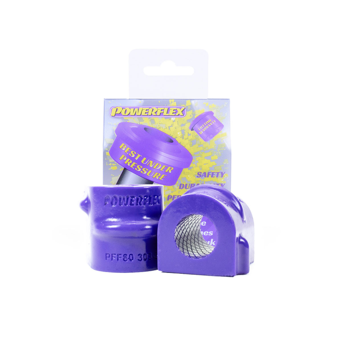 Silent bloc Powerflex Road Barre Stabilisatrice avant 18mm Opel Vectra B (2 pièces) - PF-F8030318-2 - PFF80-303-18 X2 - 5055676509697