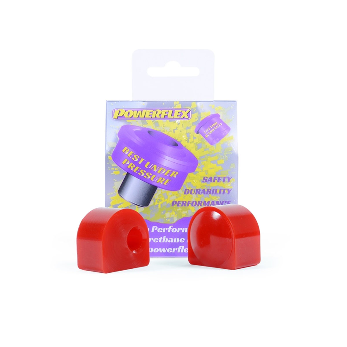 Silent bloc Powerflex Road kit montage radiateur inférieur BMW E30 inclus M3 (1982-1991) (1 pièce) - PF-F54652 - PFF5-4652 - 5055676558350