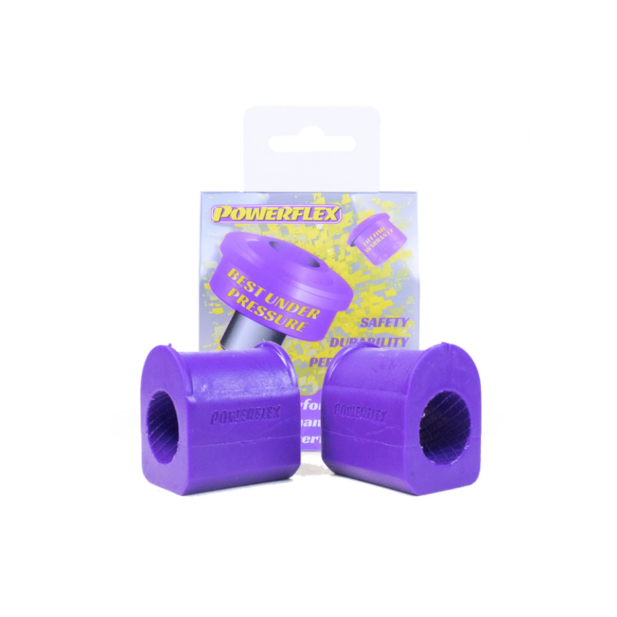 Silent bloc Powerflex Road intérieur barre antiroulis avant 26mm Renault Twingo 2 inclus RS (2007-2014) (2 pièces) - PF-F6020226-2 - PFF60-202-26 - 5055676557155