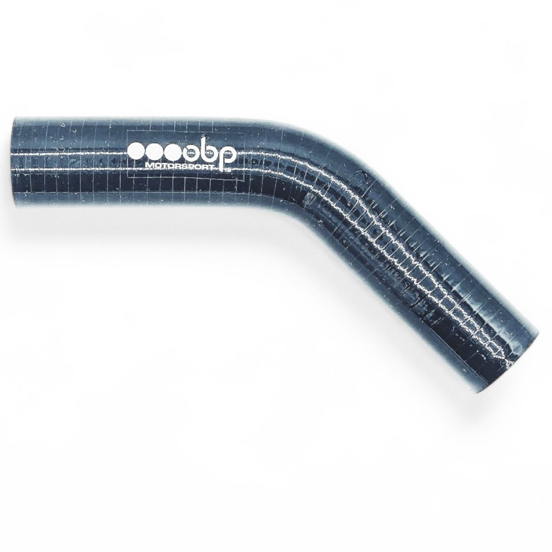 Raccordo a gomito in silicone a 45° OBP - OBP-SH-45.B.57 - OBPSH-45-57B