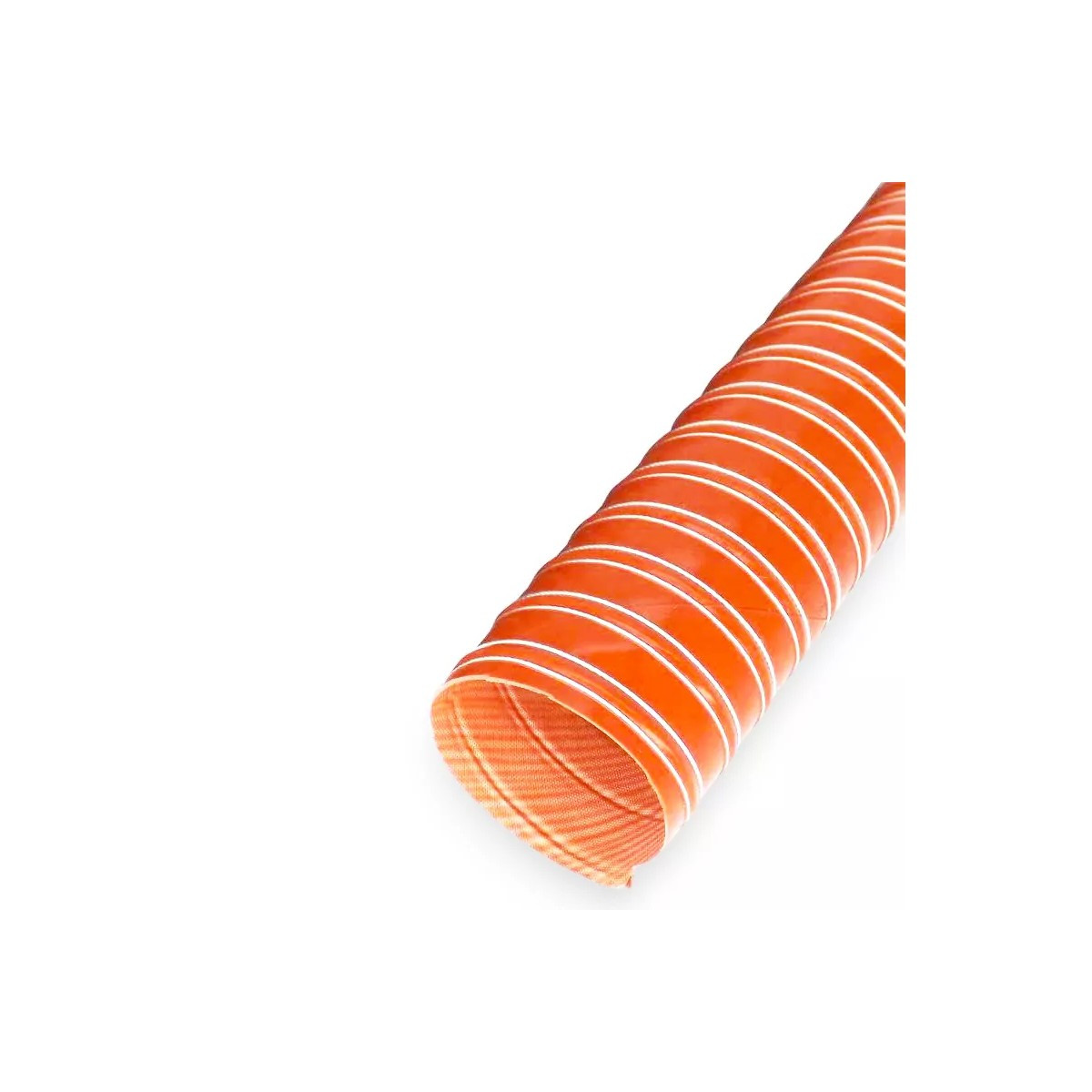 OBP 300° orange silicone ventilation hose (linear meter) - OBP-SDH.25 - OBP-SDH-1