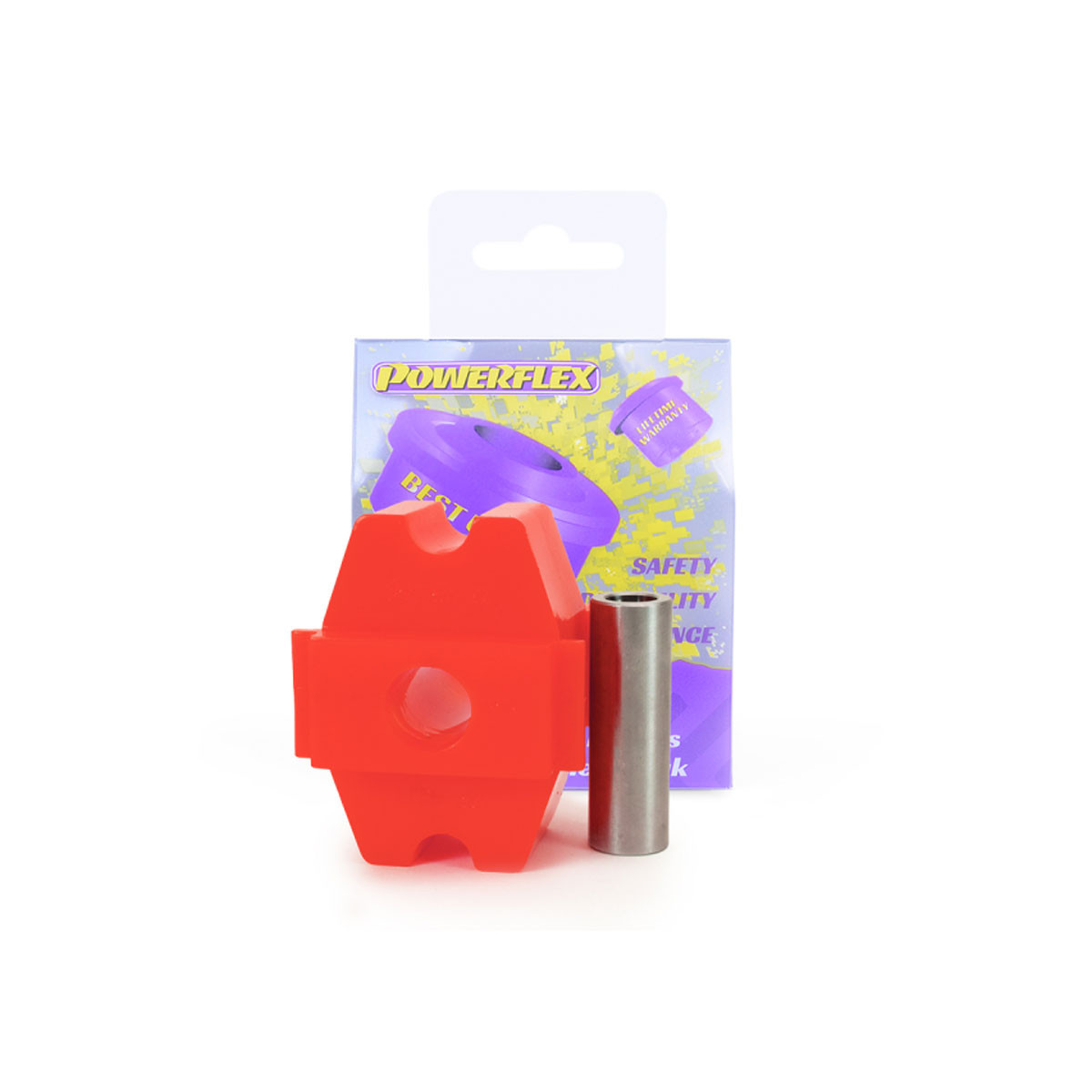 Silent bloc Powerflex Road Douille de fixation barre de torsion (1 pièce) - PF-F66222R - PFF66-222R - 5055676531056