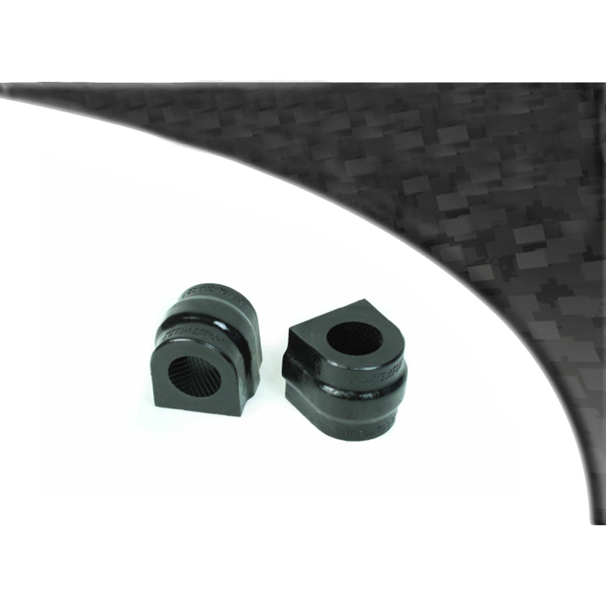 Silent bloc Powerflex Black barre anti-roulis avant 22.5mm Renault Clio 4 RS 12-19 (2 pièces) - PF-F60703225-2N - PFF60-703-22.5BLK - 5055676553522