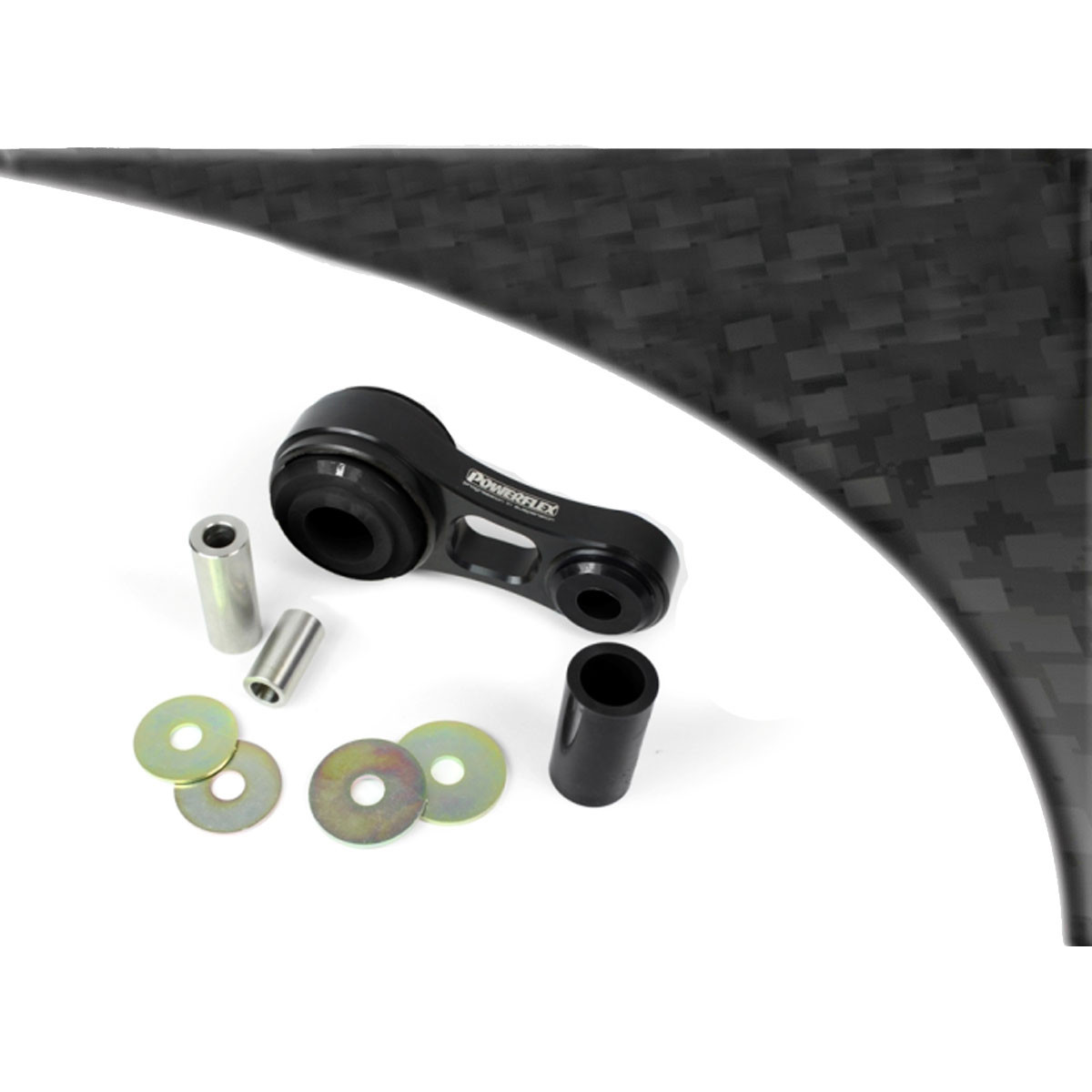 Powerflex Black lower torque mount Mini (1 part) - PF-F5220N - PFF5-220BLK - 5055676556622