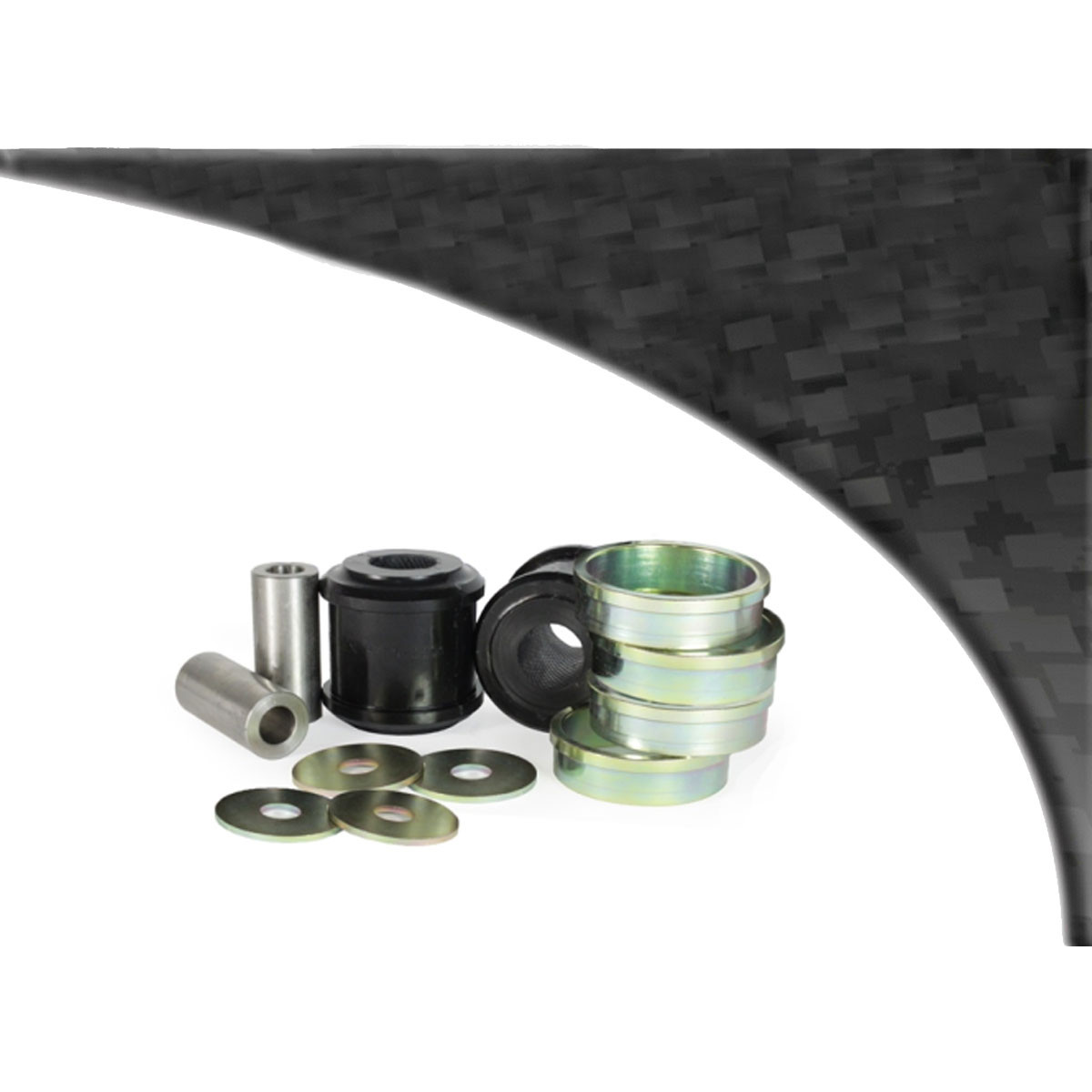 Powerflex Black front radius arm bush BMW 2 series (2 parts) - PF-F5-2301-2N - PFF5-2301BLK - 5055676562012
