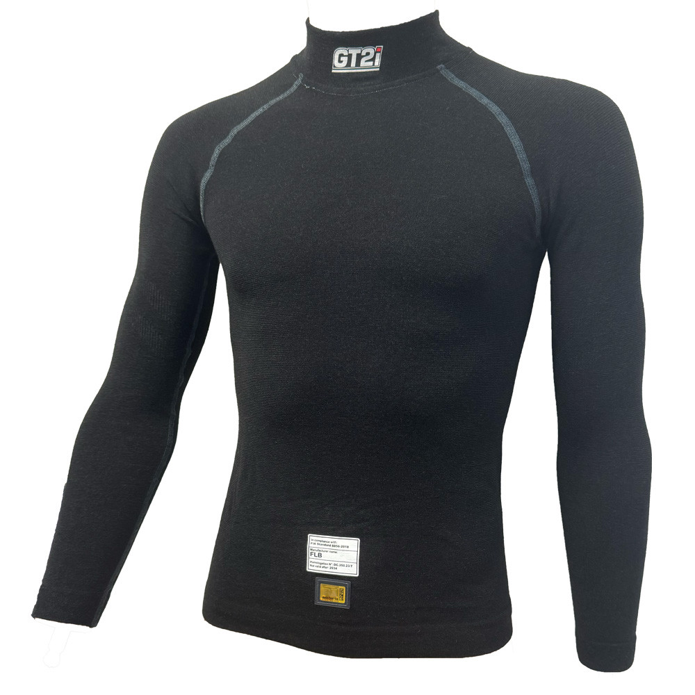 GT2i Pro Personalisierbares T-Shirt Name + FIA Flagge 8856-18 - PGT-TSHIRT4.BL.ML