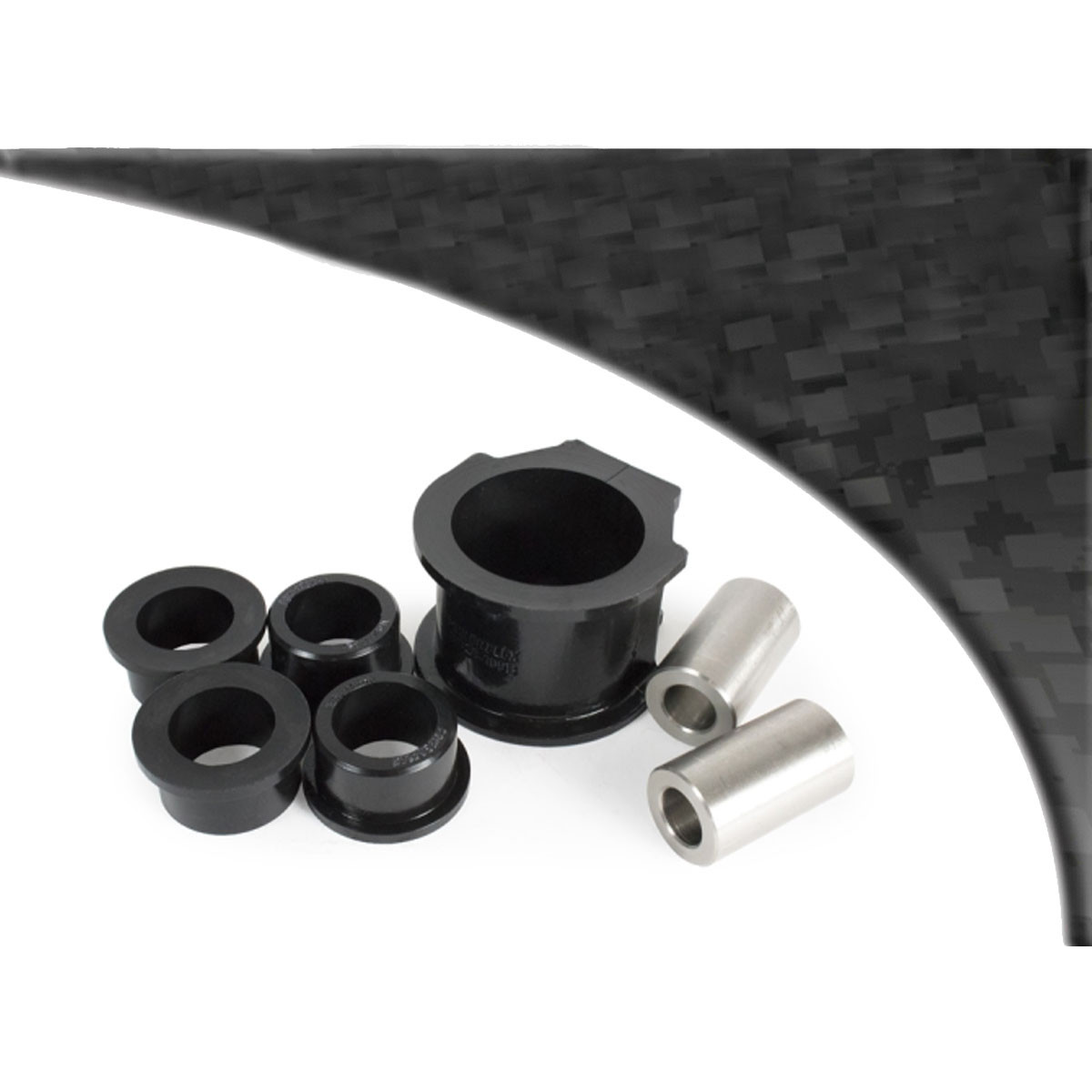 Powerflex Black steering rack bush kit Mazda Mk2 NB (1 part) - PF-F36109-N - PFF36-109BLK - 5055676563798