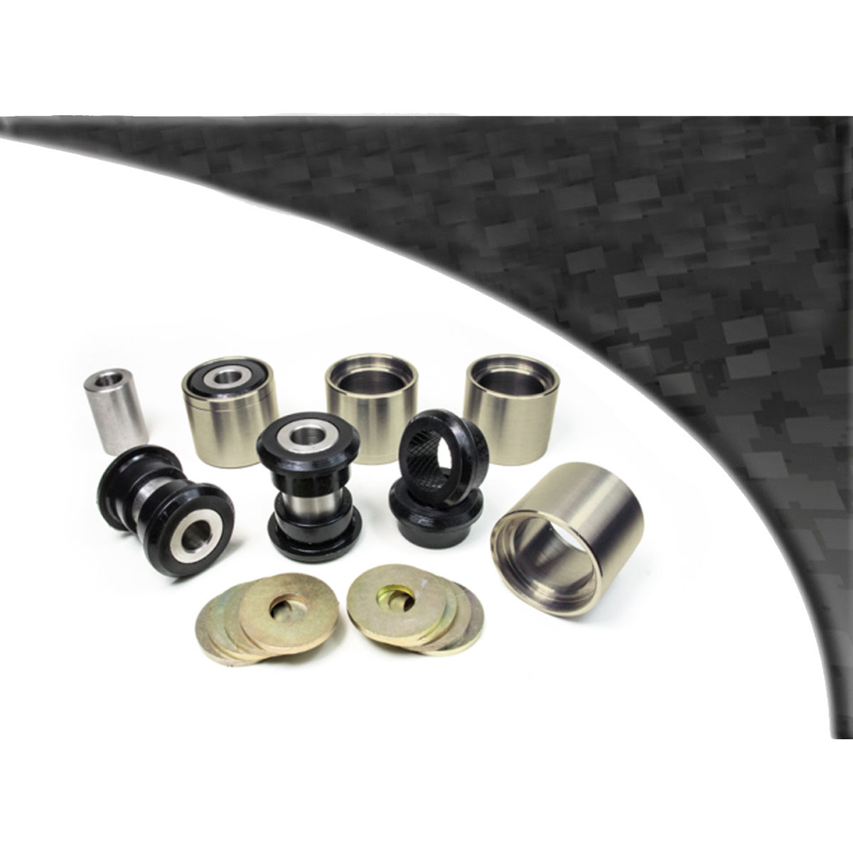 Silent block Powerflex Black Federbeinstütze Differential hinten Jaguar XJ40 (4 Stück) - PF-R27411-4N - PFR27-411BLK - 5055676564726