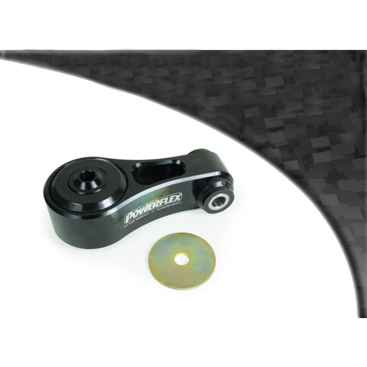 Silent bloc Powerflex Black obere Drehmomentstütze Renault Megane 4 RS (1 Stück) - PF-F602725-N - PFF60-2725BLK - 5055676563972