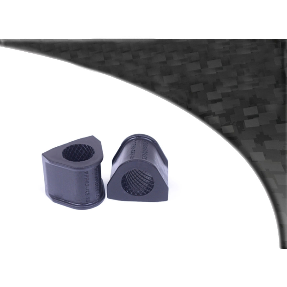 Boccola Powerflex Black interiore barra anti-rollio posteriore 24mm Volkswagen Scirocco MK1/2 (2 pezzi) - PF-R8522524-2N - PFR85-225-24BLK - 5055676561411