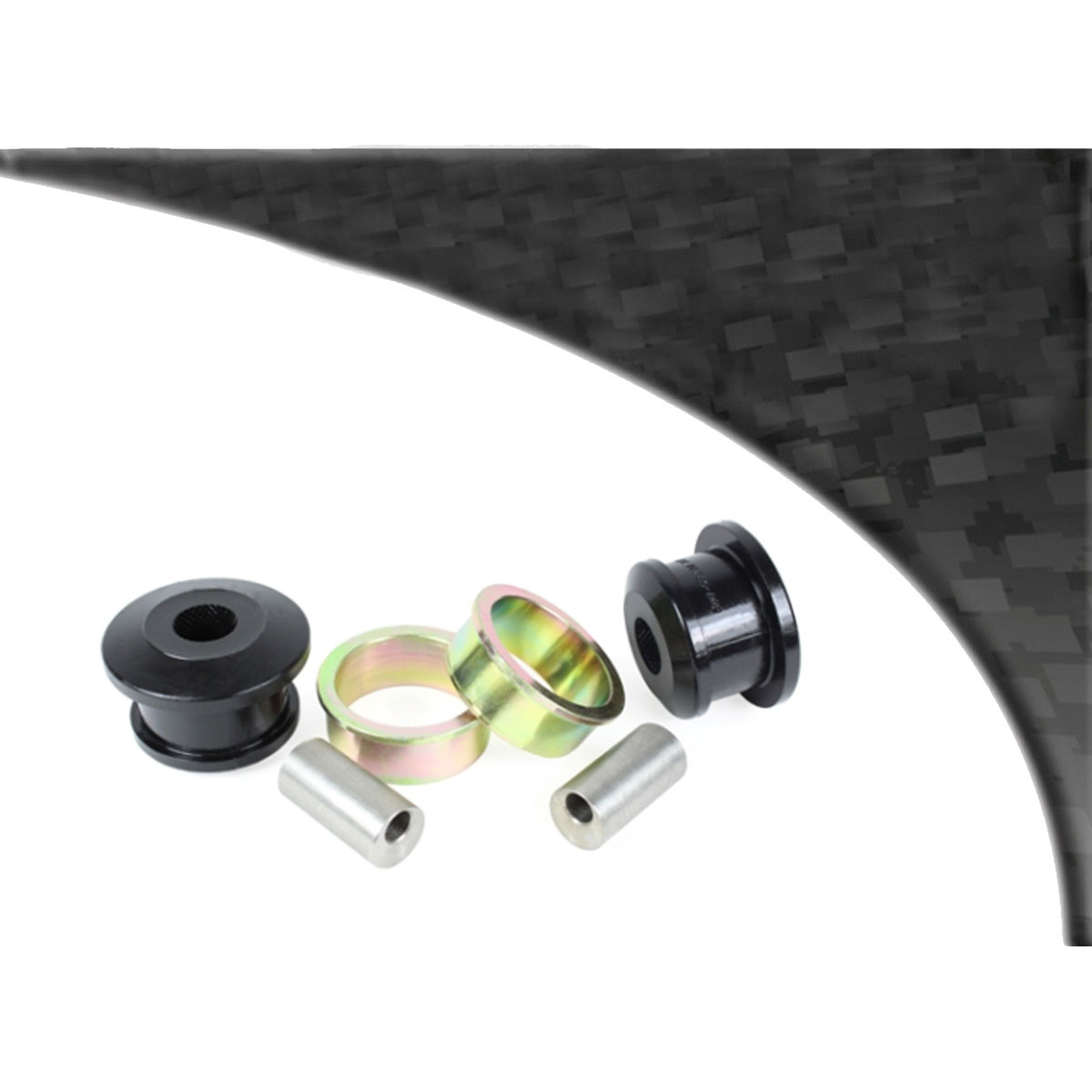 Silent bloc Powerflex Black arrière triangle avant Audi Q2 2wd (2 pièces) - PF-F85802-2N - PFF85-802BLK - 5055676544735