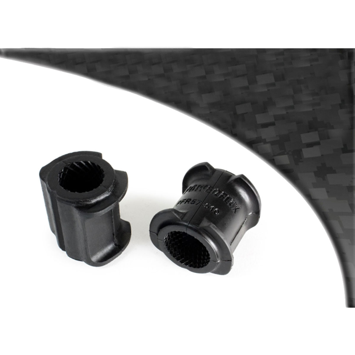 Silent block Powerflex Black Anti-Roll-Bar hinten 19.6mm Porsche 911 996 (1997-2005) (2 Stück) - PF-R57-510-196-2N - PFR57-510-19.6BLK - 5055676563729