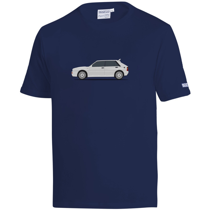 Sparco Lancia Delta HF Integrale T-Shirt - BML0014N0.BBL.L - BML0014N0N0600L