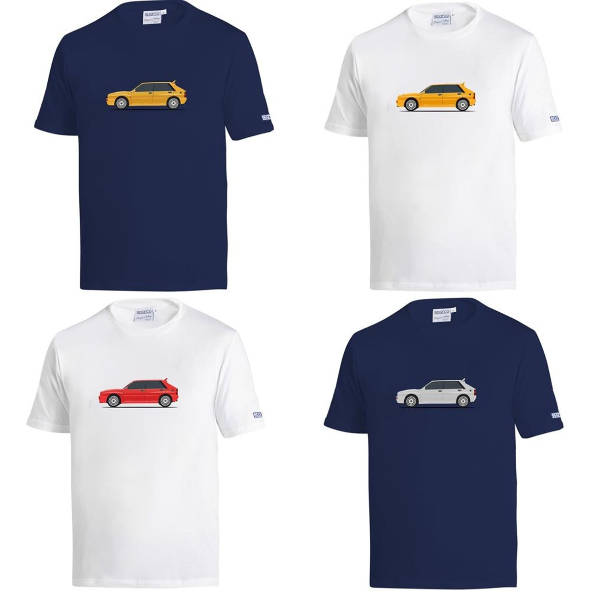 Sparco Lancia Delta HF Integrale T-Shirt - BML0014N0.BBL.L - BML0014N0N0600L