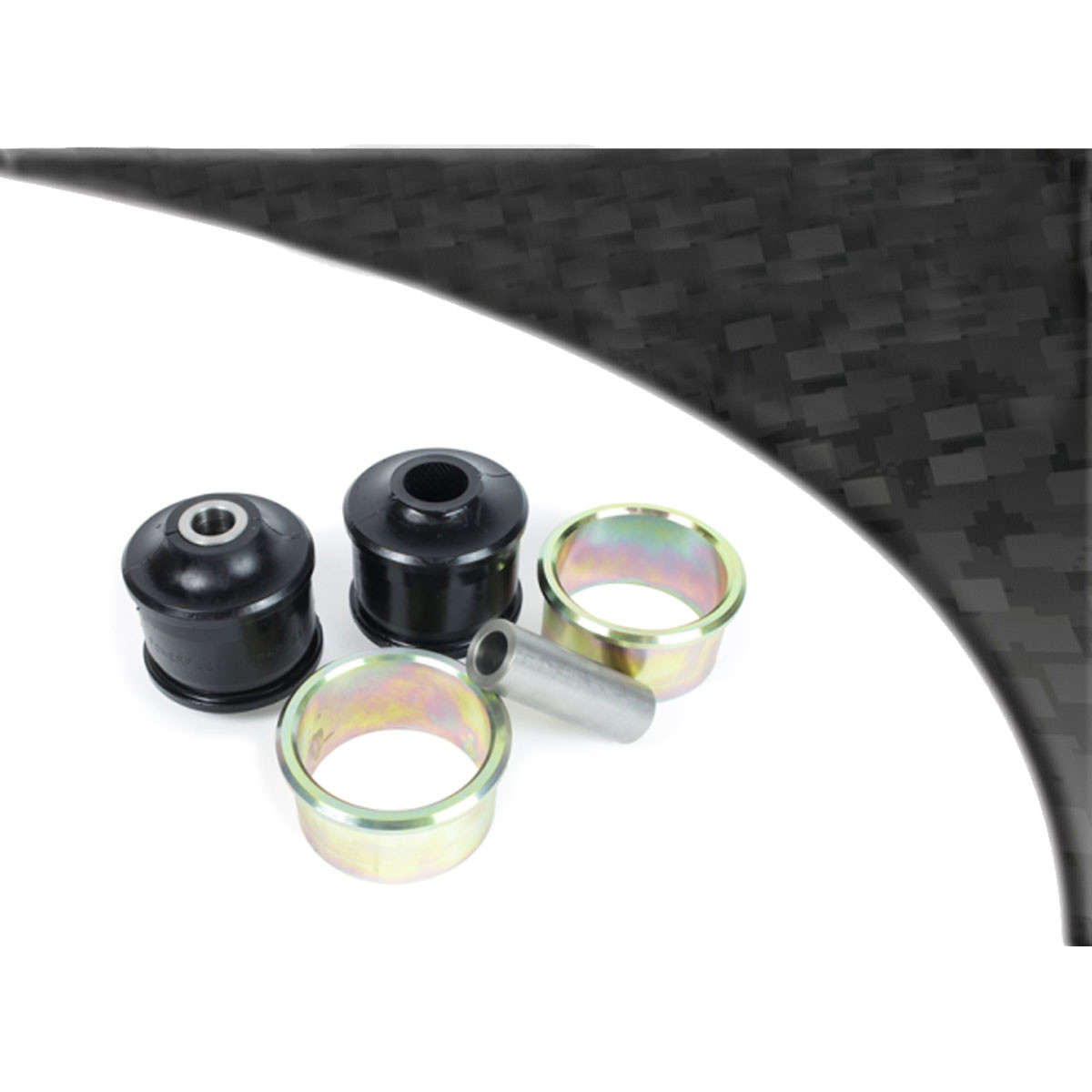 Silent bloc Powerflex Black bras de contrôle arrière Subaru Legacy (2 pièces) - PF-R69-616-2N - PFR69-616BLK - 5055676560643