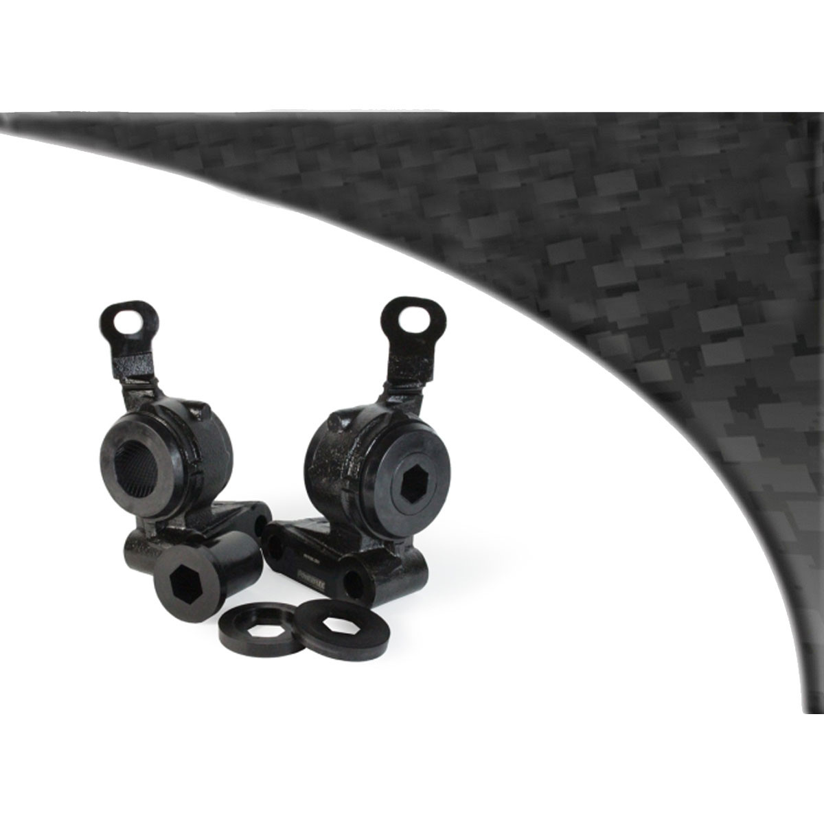 Powerflex Black front wishbone rear bush and bracket Mini R55 Clubman Gen 1 (2007-2014) - PF-F5K-201-2N - PFF5K-201BLK - 5055676561732
