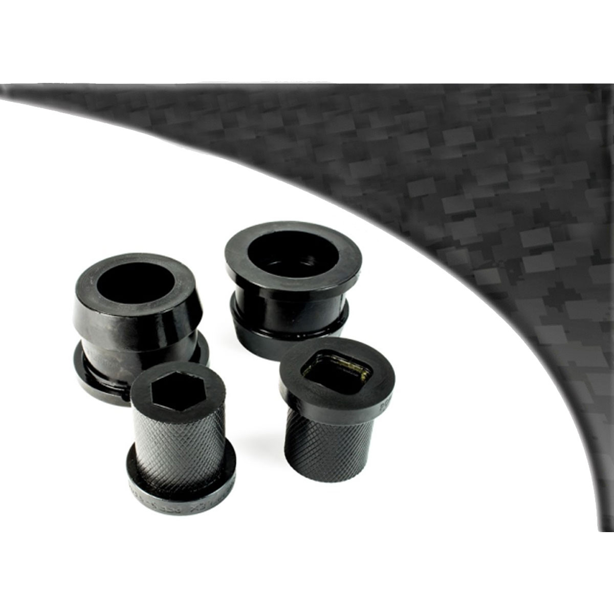Powerflex Black front wishbone rear bush (E46 Hybrid) BMW 3 series (2 parts) - PF-F5-3601-2N - PFF5-3601BLK - 5055676560926
