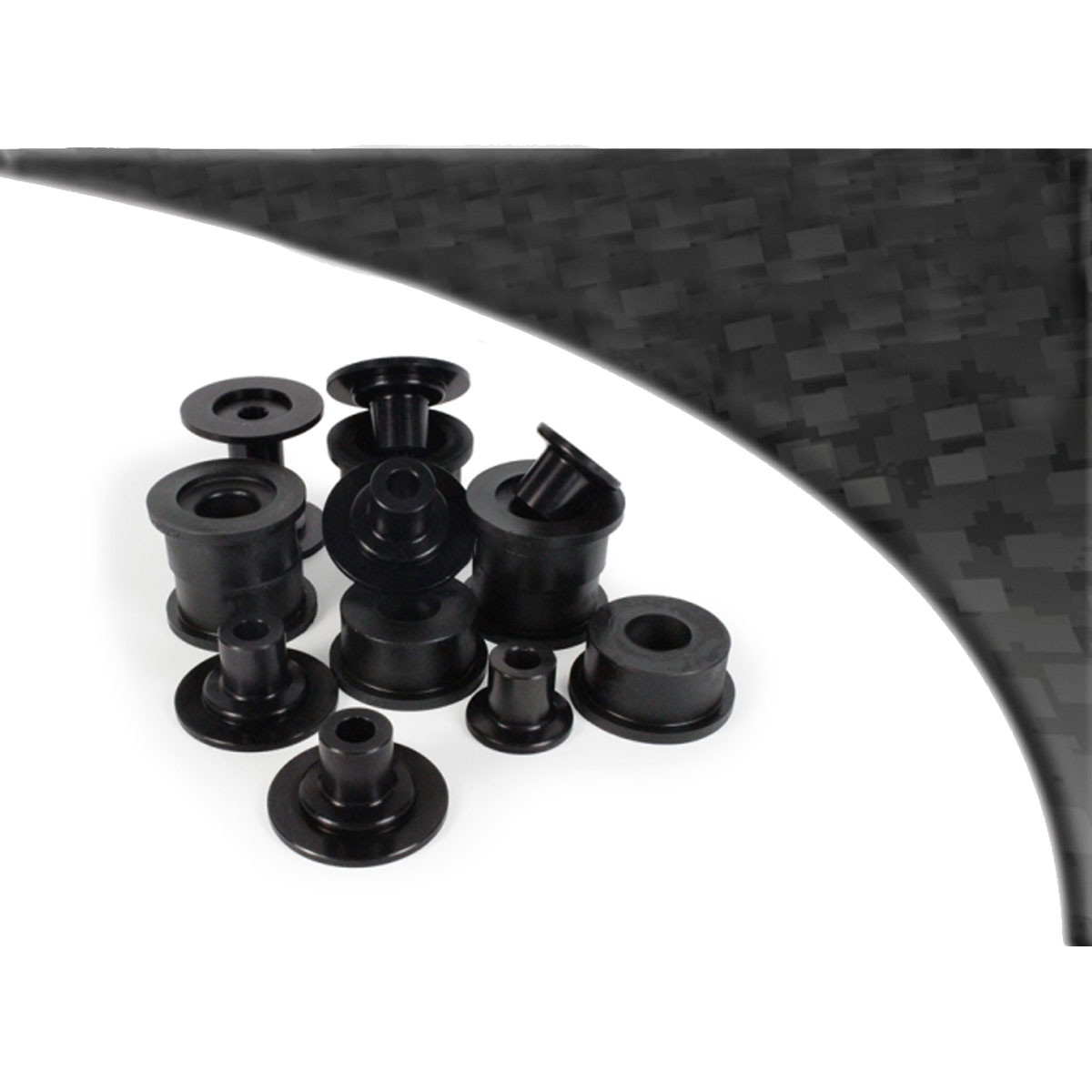 Powerflex Black rear differential front mounting bush BMW 2 series (4 parts) - PF-R5-4024-4N - PFR5-4024BLK - 5055676561251
