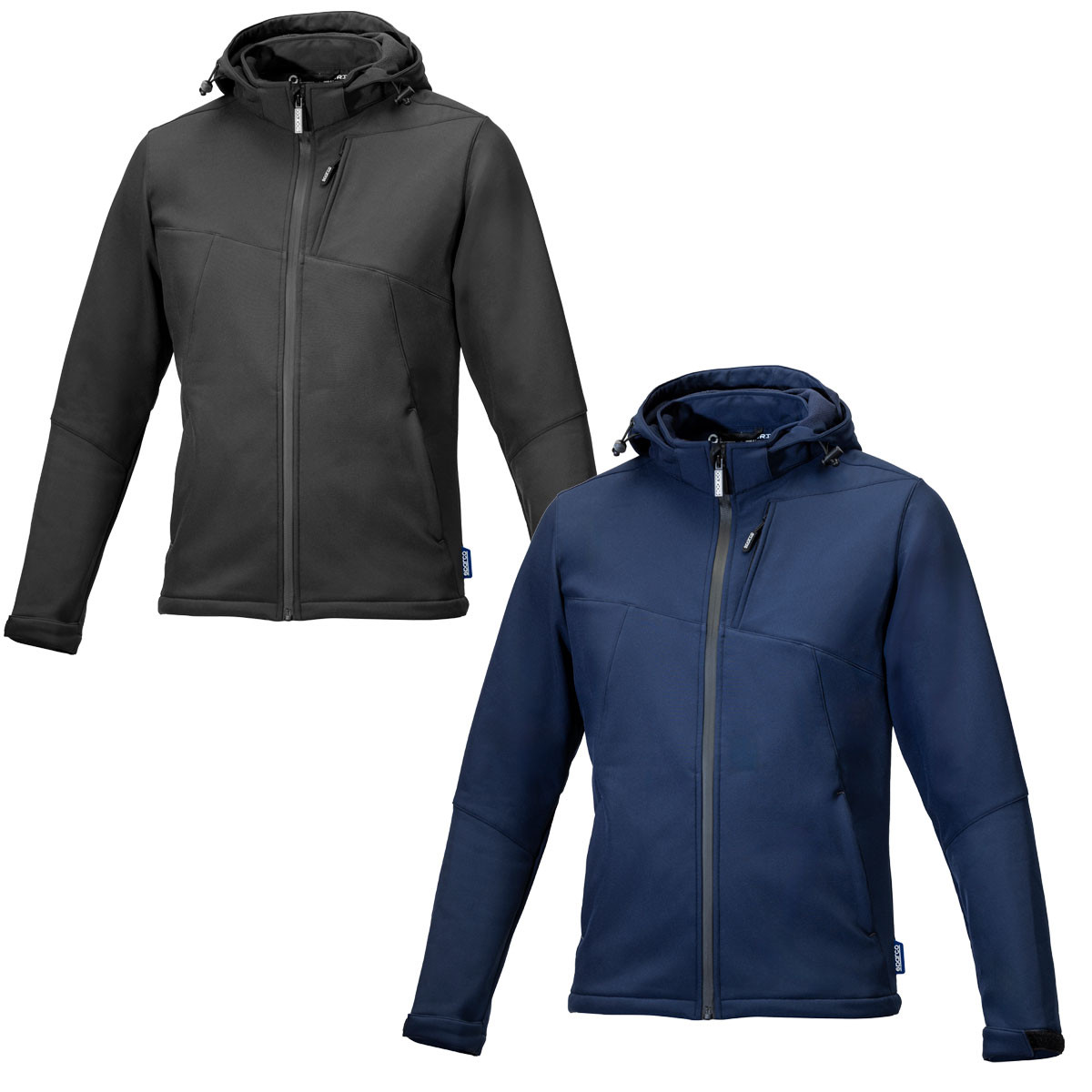 Softshell con cappuccio Sparco Grit - BTJ0004B0.G.S - BTJ0004B0E0100S
