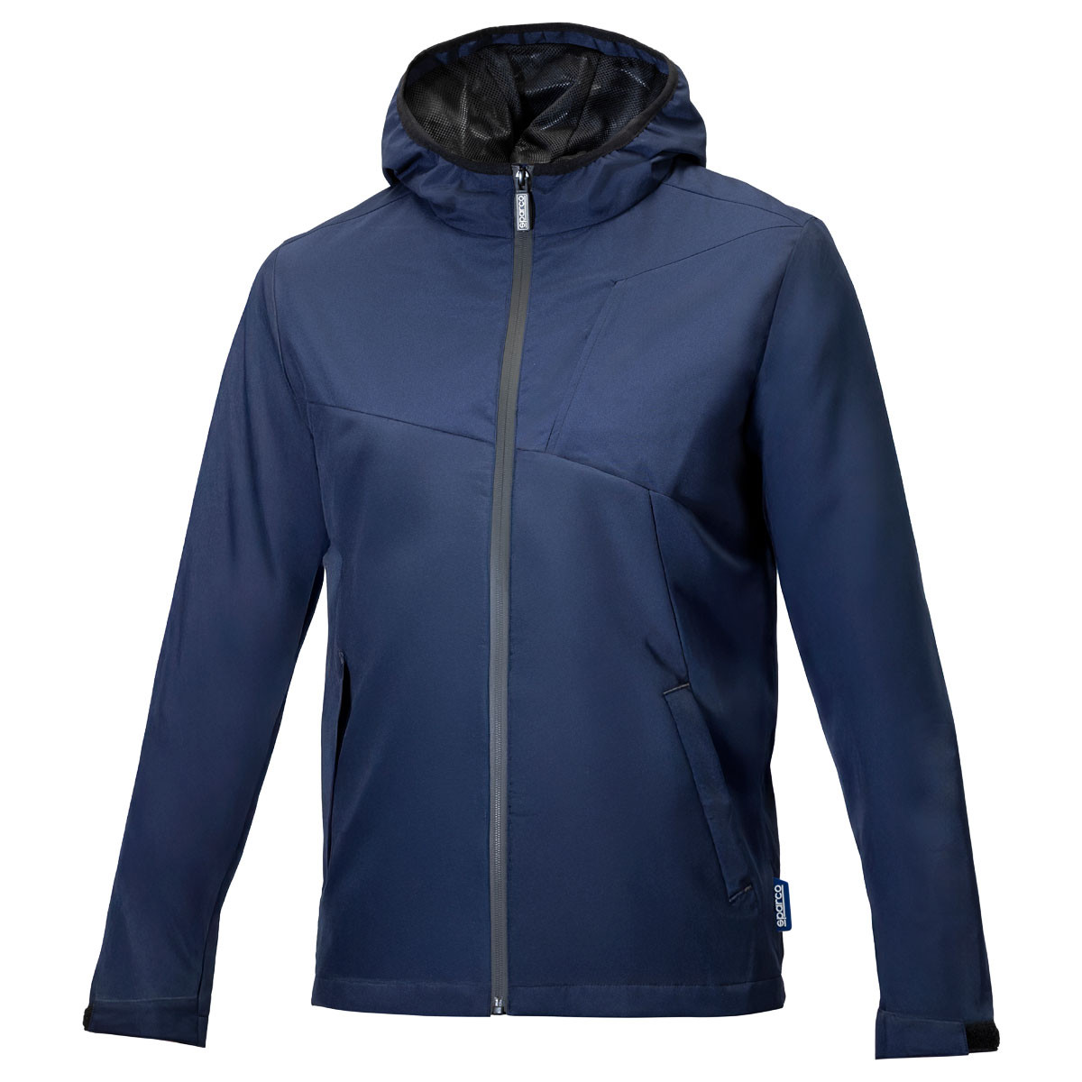 Giacca antivento con cappuccio Sparco Grit - BTJ0006B0.G.XXL - BTJ0006B0E012XL