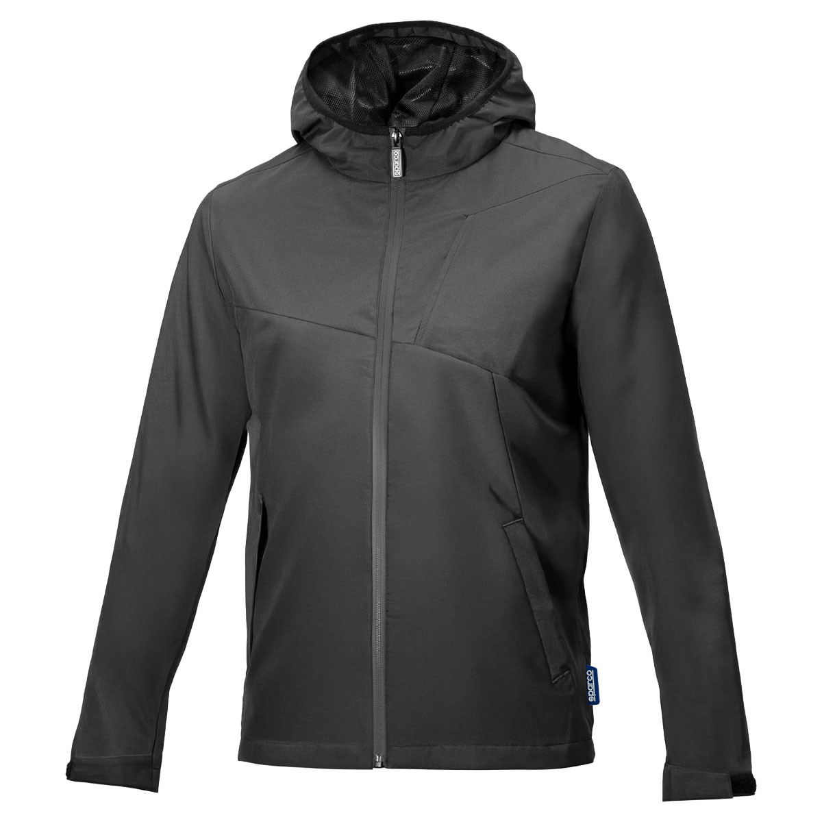 Giacca antivento con cappuccio Sparco Grit - BTJ0006B0.G.XXL - BTJ0006B0E012XL