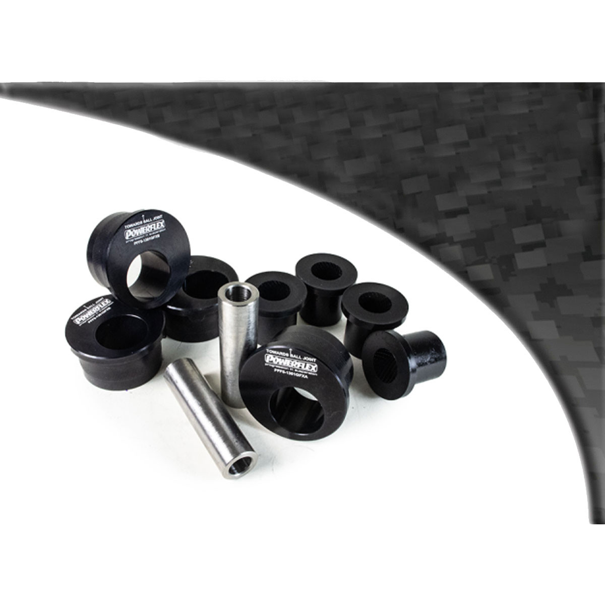 Silent bloc Powerflex Black bras avant douille avant déport de carrossage fixe BMW F40 après 2018 (2 pièces) - PF-F5-1301GFX-2 - PFF5-1301GFX - 5055676560940