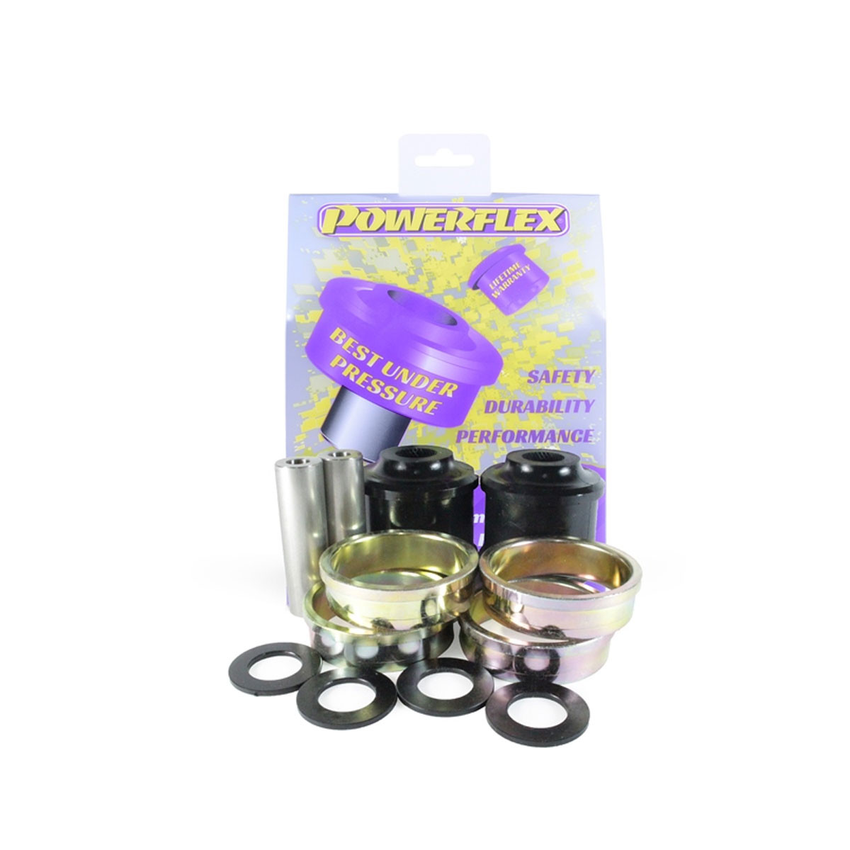 Boccola Powerflex Road braccio di radius anteriore BMW serie 3 (2 pezzi) - PF-F5-2501-2 - PFF5-2501 - 5055676561312