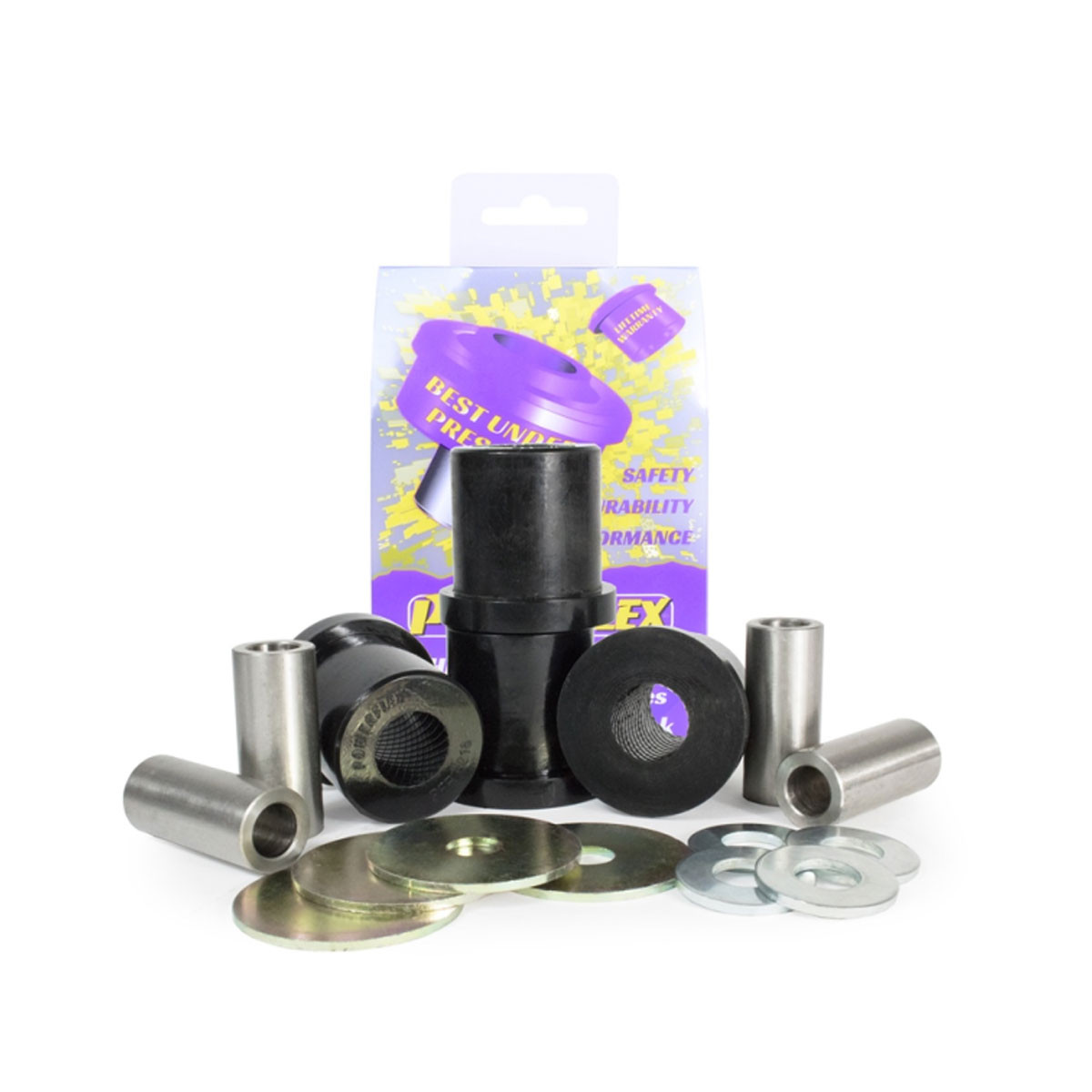 Powerflex Road rear upper arm inner bush (cast arm) Audi A4 / S4 / RS4 (4 parts) - PF-R3-216-4 - PFR3-216 - 5055676563613
