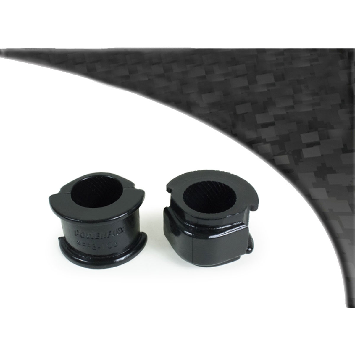 Powerflex Black front anti-roll bar mount 28mm (2 parts) - PF-F310328-2N - PFF3-103-28BLK - 5055676552945