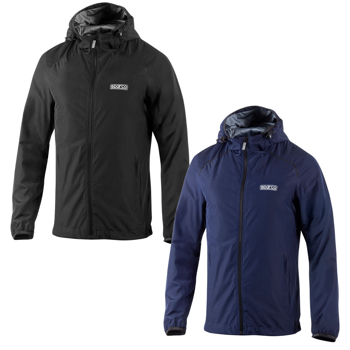 Sparco Teamwear hooded windbreaker - BMJ0029B0.BN.XL - BMJ0029B0N280XL
