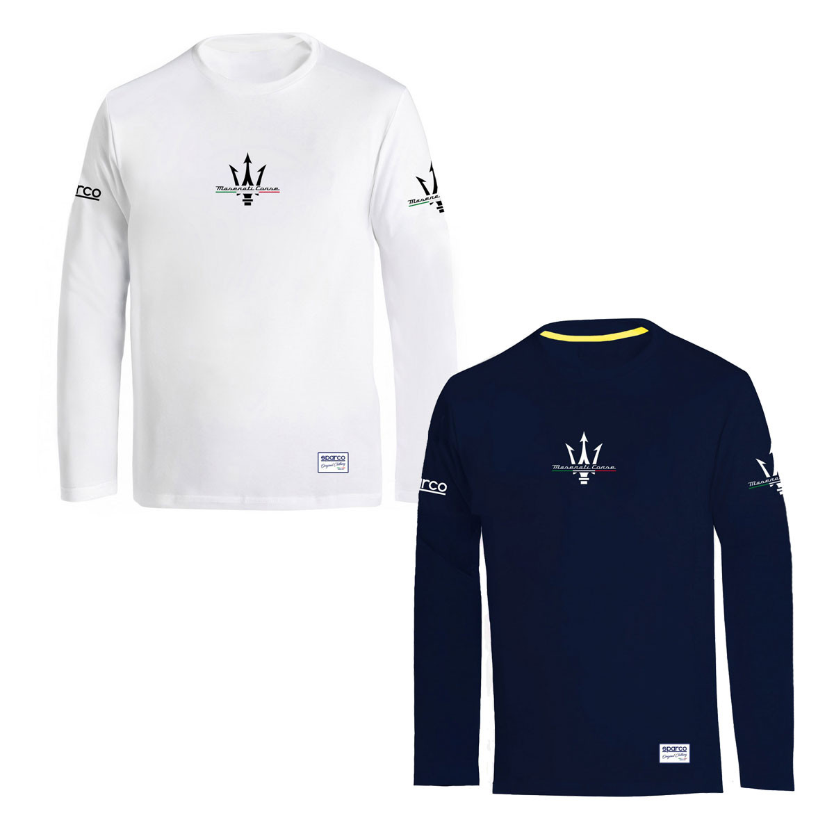 T-Shirt a maniche lunghe Sparco Maserati Corse - BML0060J0.BM.L - BML0060J0N0200L