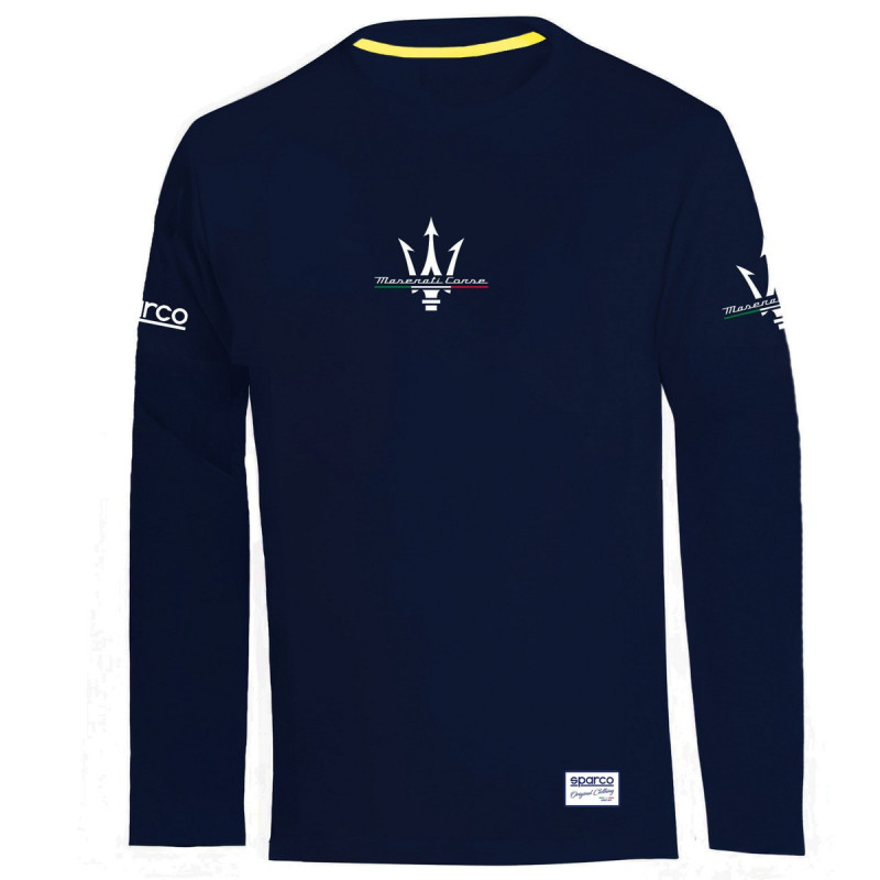 Sparco Maserati Corse long-sleeved T-shirt - BML0060J0.BM.L - BML0060J0N0200L