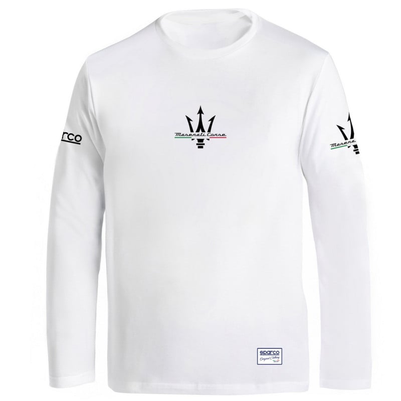 T-Shirt a maniche lunghe Sparco Maserati Corse - BML0060J0.BM.L - BML0060J0N0200L