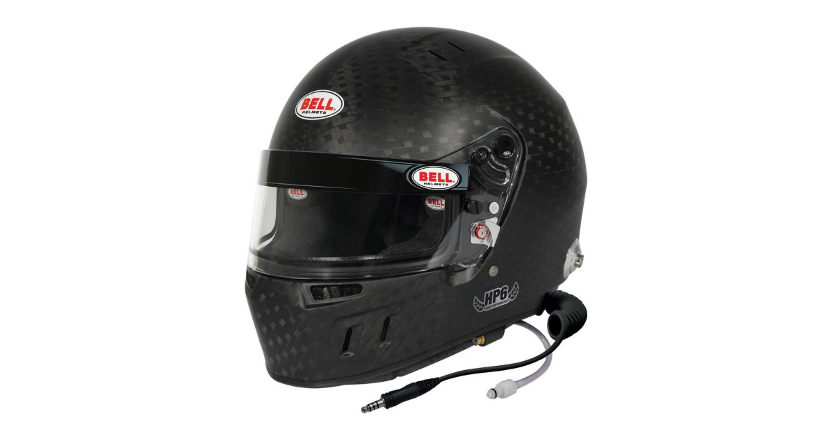 Bell HP6 EVO-II RD FIA 8860-2018 helmet
