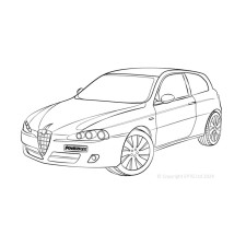 Boccole Powerflex Alfa Romeo 147 (2000-2010), 156 (1997-2007), GT (2003-2010)