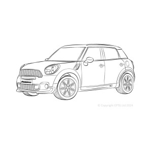 Silentblocs Powerflex Mini R60 Countryman Gen 1 2WD (2010-2016)