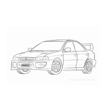 Boccole Powerflex Subaru Impreza Turbo inc. WRX & STi GC,GF (1993 - 2000)