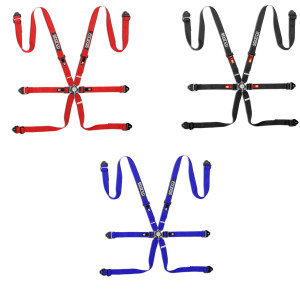 Sparco Competition H-2 Pull Down FIA 6-point harness