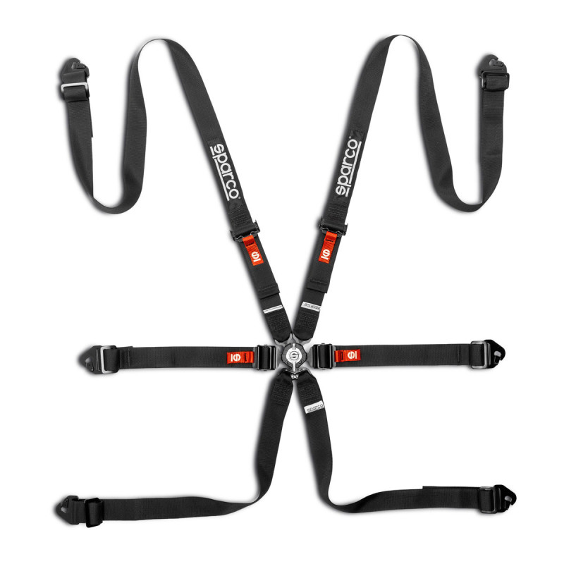 Cintura 6 punti Sparco Competition H-2 Pull Down FIA - BRN0040B0.N - BRN0040B0K0100N