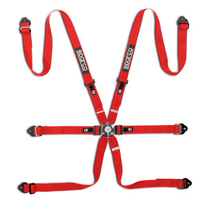 Sparco Competition H-2 Pull Down FIA 6-point harness