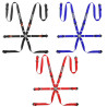 Sparco Competition H-2 FIA 6-point harness