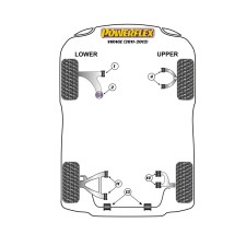Powerflex bushes Aston Martin Virage (2011-2012)