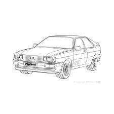 Boccole Powerflex Audi 80/90/S2/RS2 & Quattro (76-00) Sport Quattro (84-85) Coupe Quattro (85-91) UR Quattro (80-91)