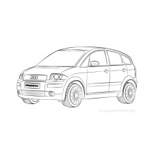 Boccole Powerflex Audi A2 (1999 - 2005)