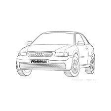 Boccole Powerflex Audi A3 MK1 8L 2WD (1996-2003)