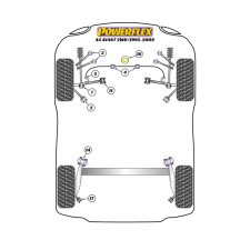 Powerflex bushes Audi A4 Avant 2WD (1995-2001)