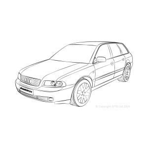 Silentblocs Powerflex Audi A4 Avant Quattro (1995-2001)